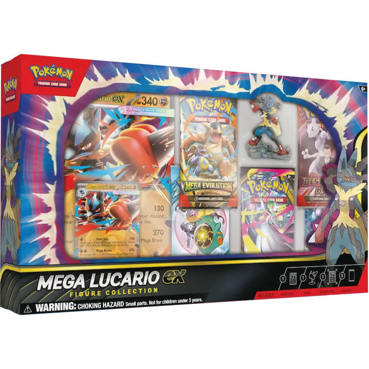 Pokémon Mega Evoluzione Collezione con statue - ITALIANO