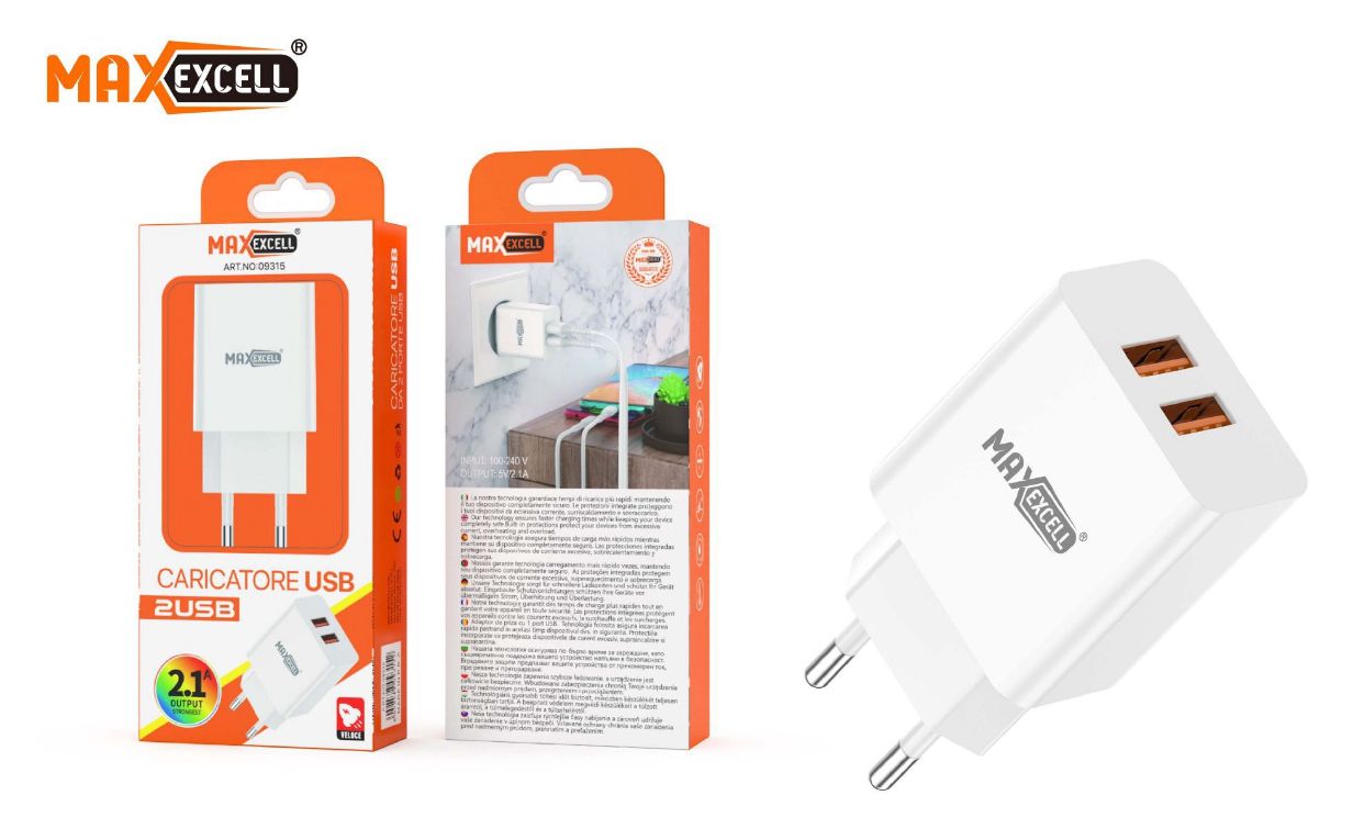 CARICATORE 2 USB