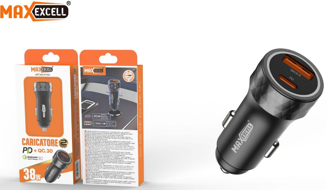 CARICATORE PD+QC3.0