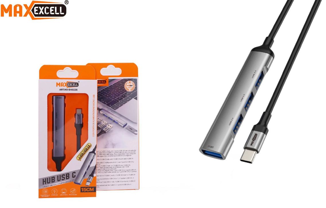 HUB USB C 15CM