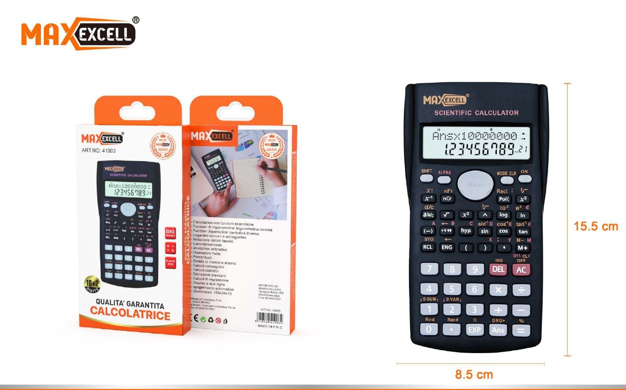 CALCOLATRICE SCIENTIFICO